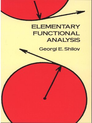 cover image of Elementary Functional Analysis